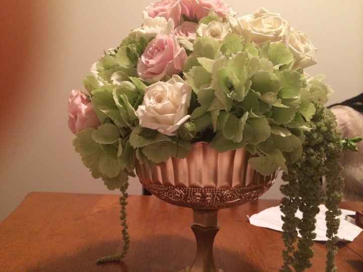 Centerpiece mock-up and THANK YOU!
