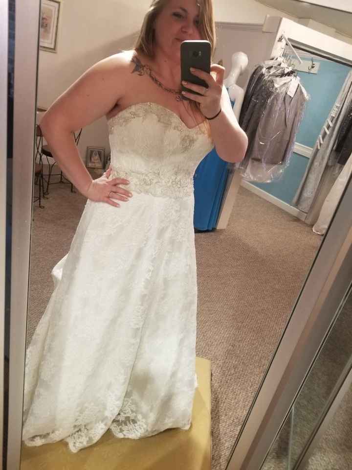 Guys! i said yes to my dress!! - 1