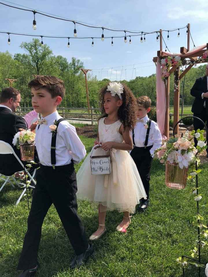 Flower Girl Dress Help - Champagne? - 1