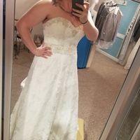 Guys! i said yes to my dress!! - 1