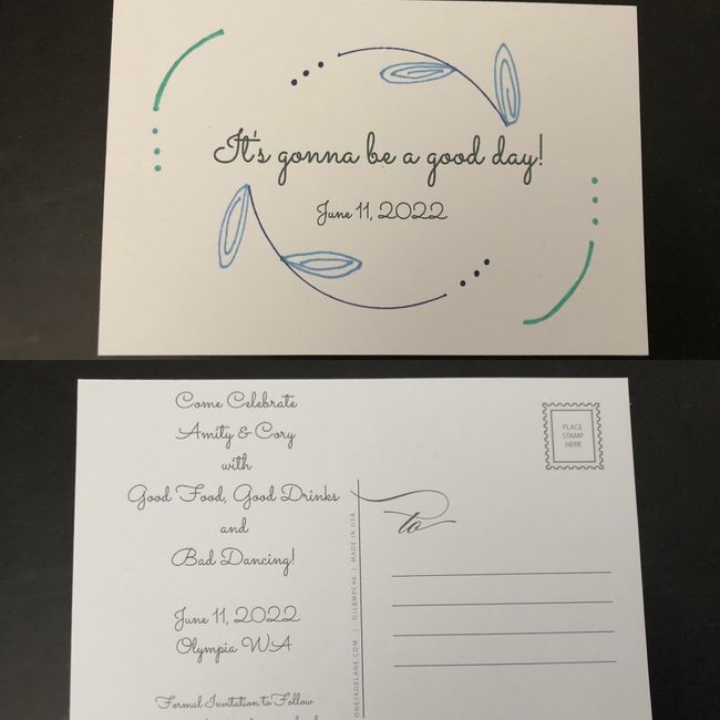 Let's See Your Save The Date/Change The Date Designs! 📸 - 1