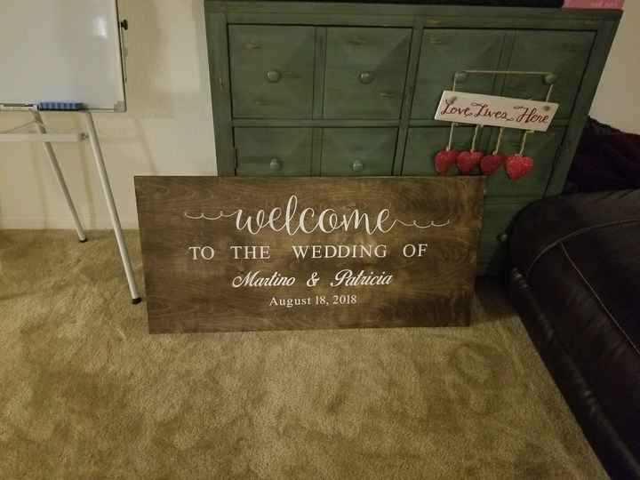  Ceremony Welcome Sign - 1
