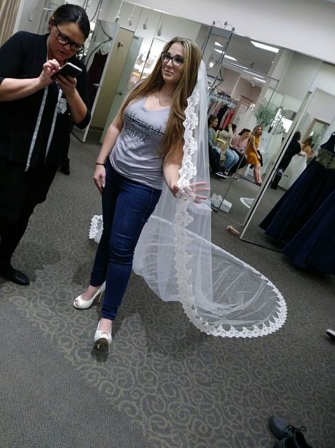  i Said Yes to my Veil & Shoes ! - 2
