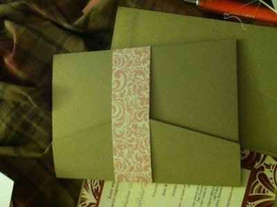 has anyone attempted to make their own wedding invitations?