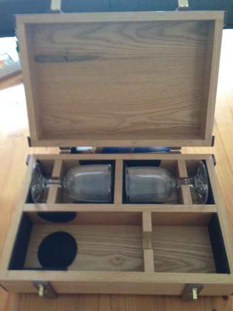 Anyone else doing a wine and letters box?