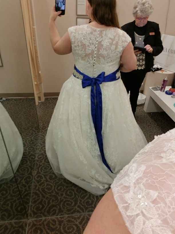 Picked up my dress!! - 2