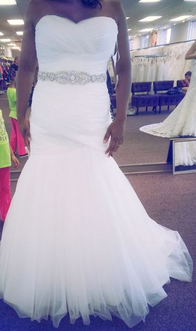 Mori Lee 5108 what sash/bling/applique are you wearing also what type of veil?