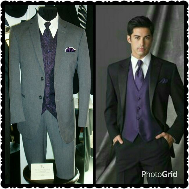 What are your grooms wearing?
