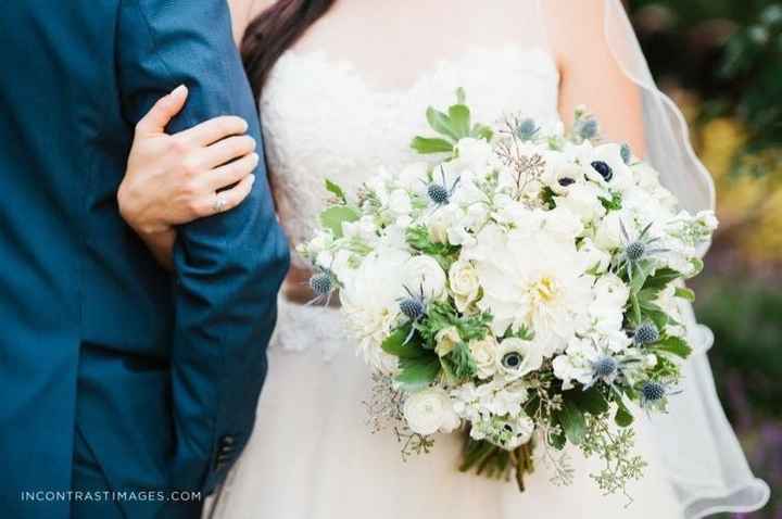 What did you/will you do with your bouquet? (Or just show it off!!)