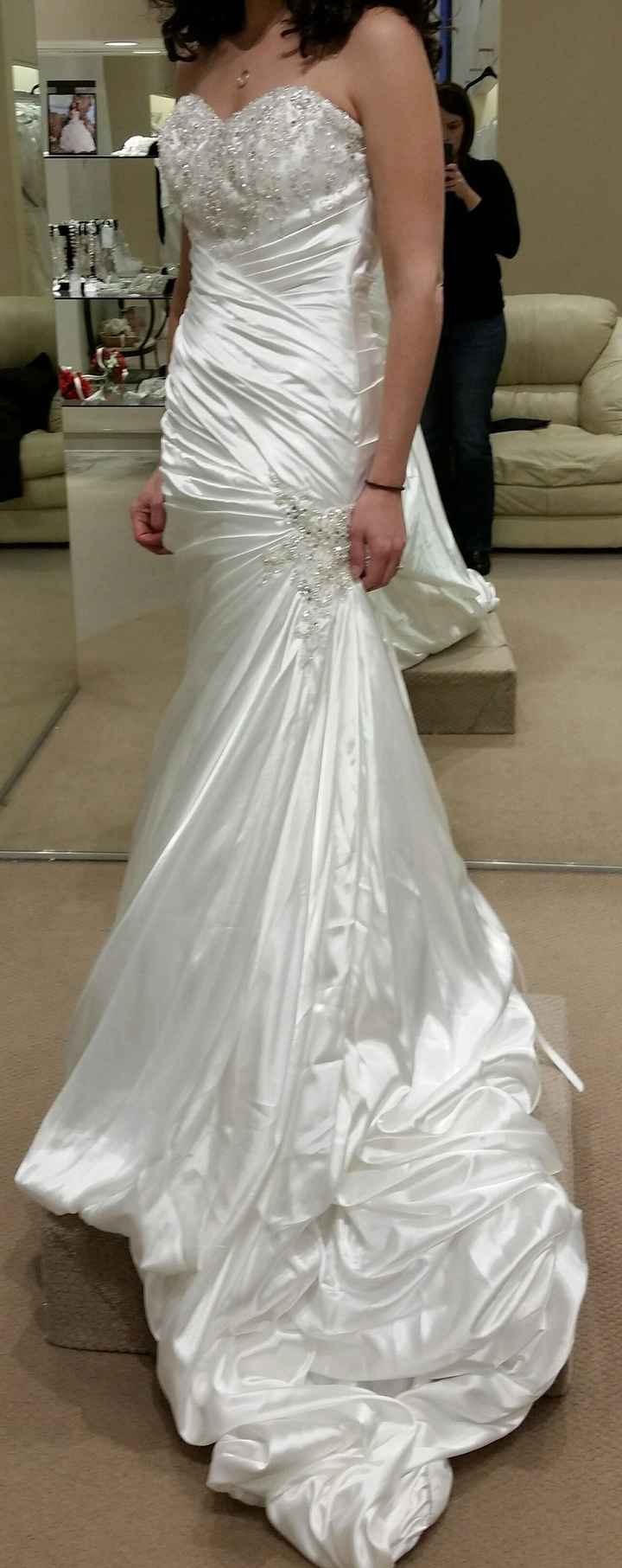 Second guessing wedding dress decision