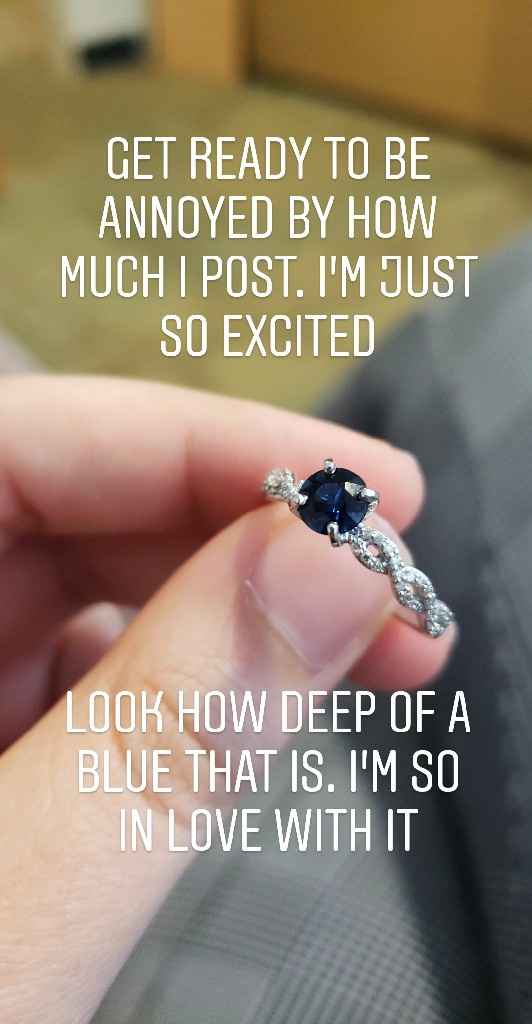 Did you pick your ring or were you completely surprised? - 1