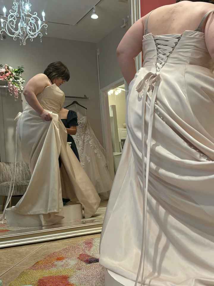 First dress try on! - 1