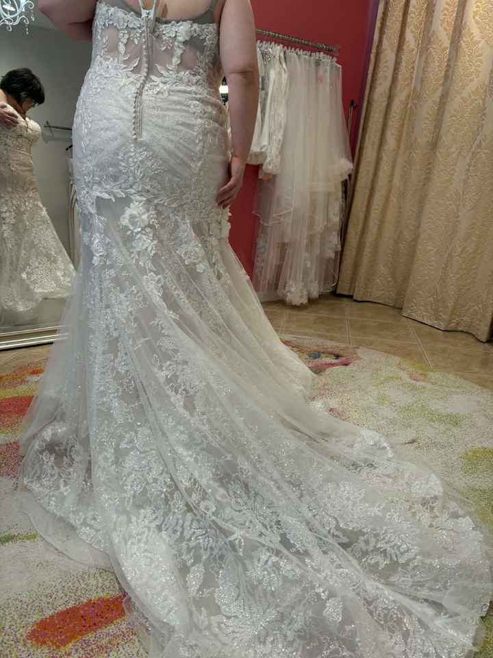 First dress try on! - 1