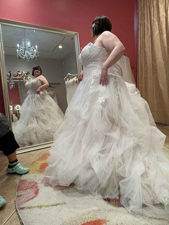 First dress try on! - 2