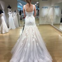 Picked up my dress today! Straps too short ?