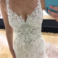 Picked up my dress today! Straps too short ?