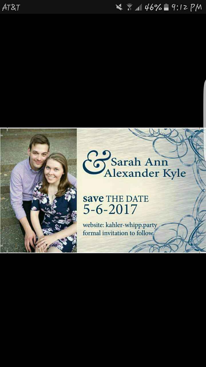 Show me your Save The Dates
