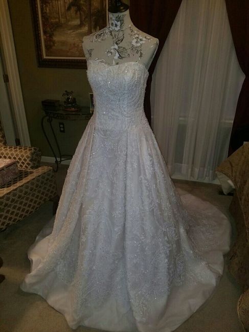 Let me see what you're wearing on your wedding day