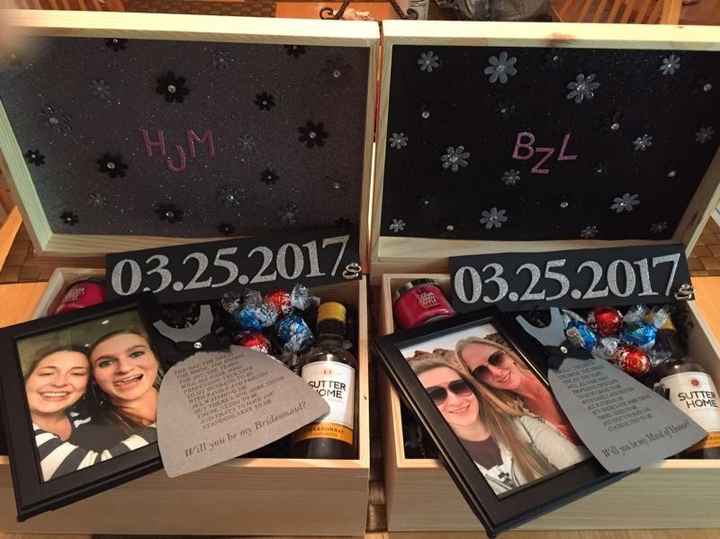 Bridesmaid Proposals - Boxes and Ideas