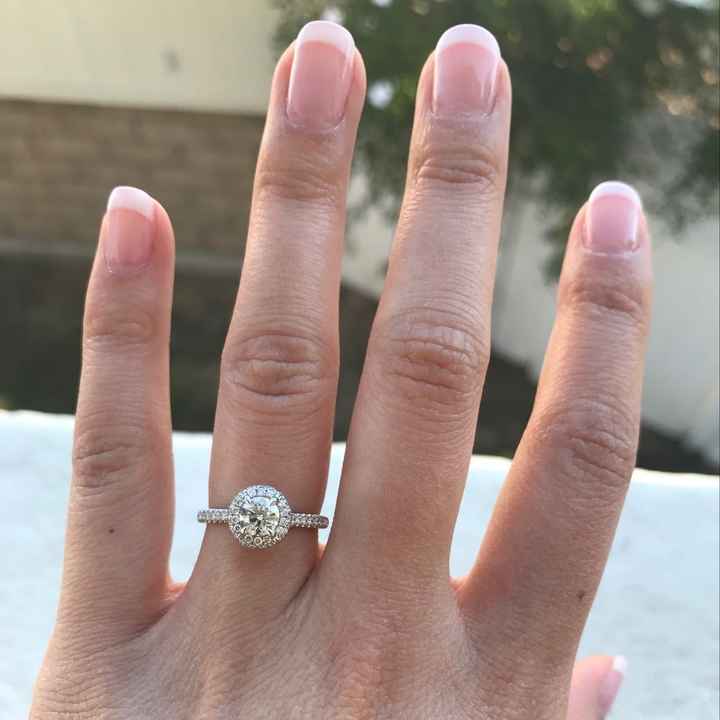 Lets see those beautiful engagement rings