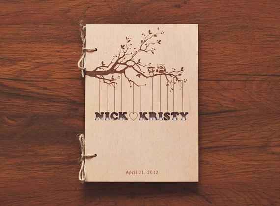 In love with this guest book!