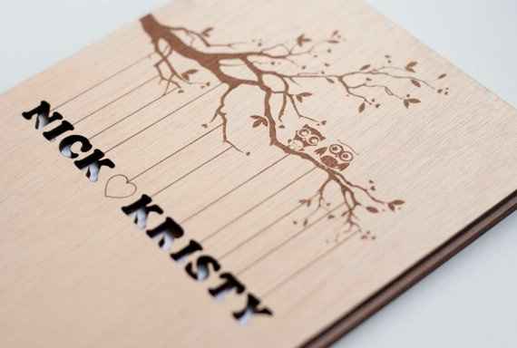 In love with this guest book!