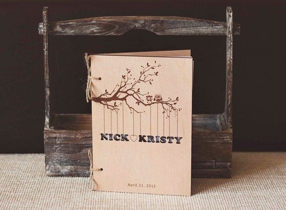 In love with this guest book!