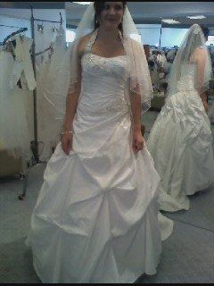 bought my dress today (with pictures) lets see yours :)