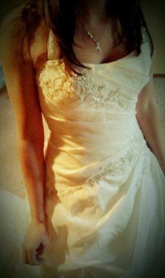 My wedding dress is in!....AND Paid For! *pix*