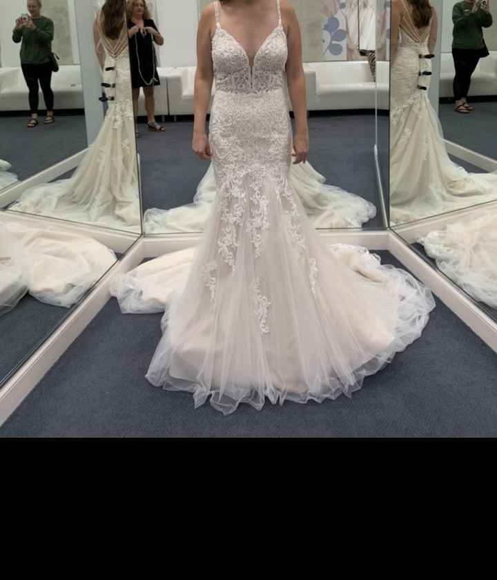 Did you end up with a complete different dress than planned? - 1