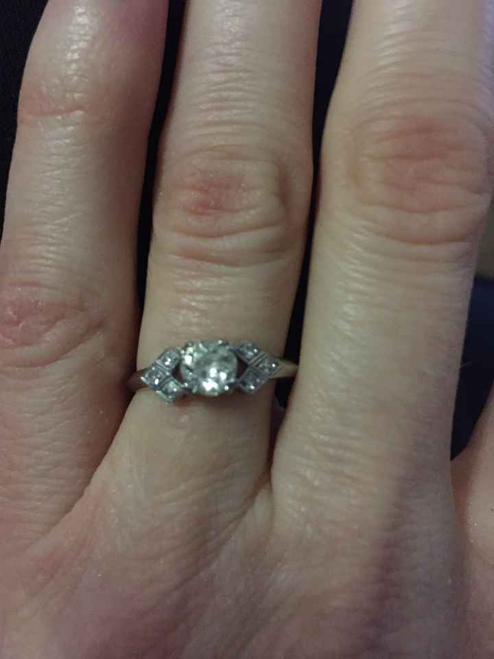 Haven't seen in a while... Girls!, show off your ring!!!