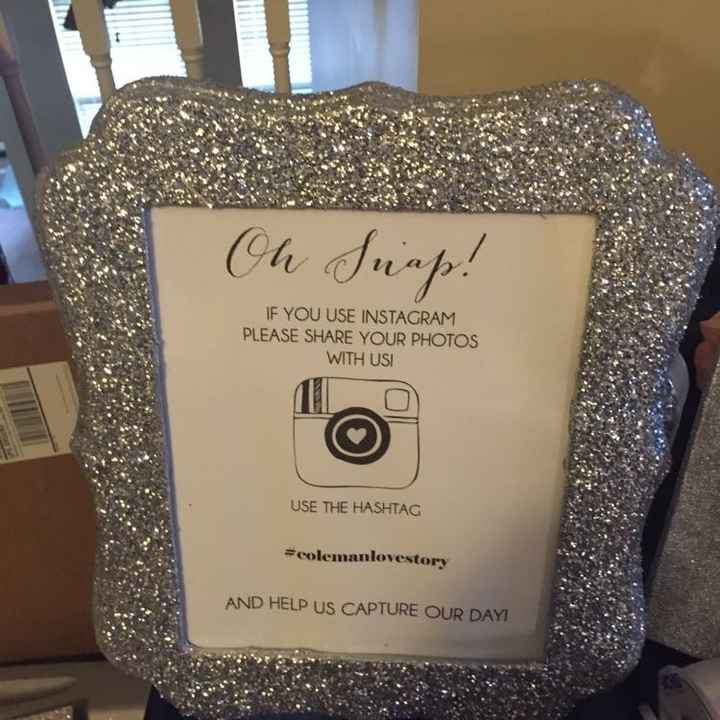 Anyone incorporating glitter into their wedding decor?