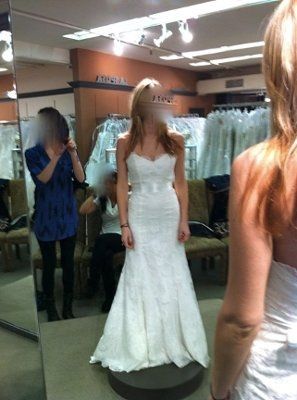 So you said yes to the dress.... now let's see it! :)