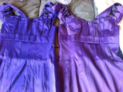 My BM dresses arrived, with a dilemma...(pics)
