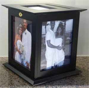 What kind of photos should I use in my card box?