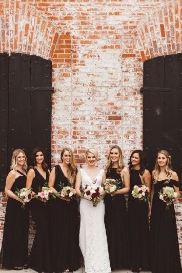 Black Bridemaids Dress 