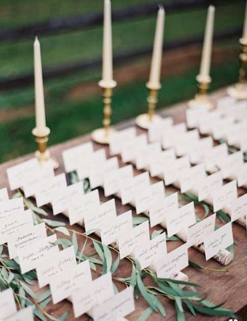 Place card table