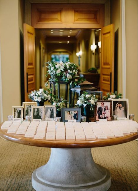 Place card table