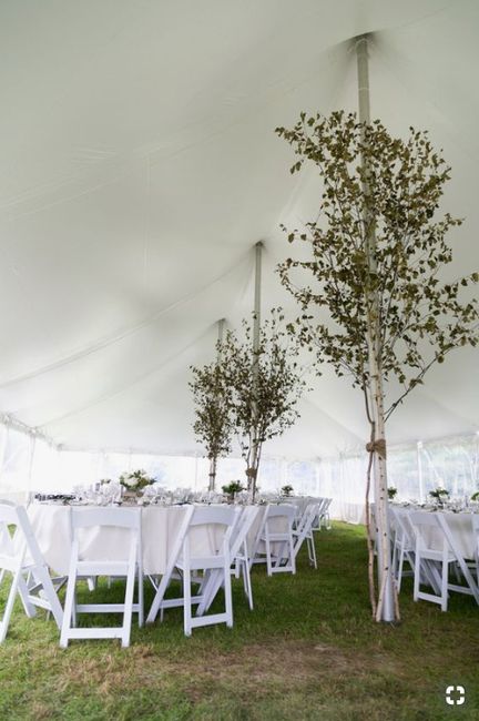 Tent Wedding Decor