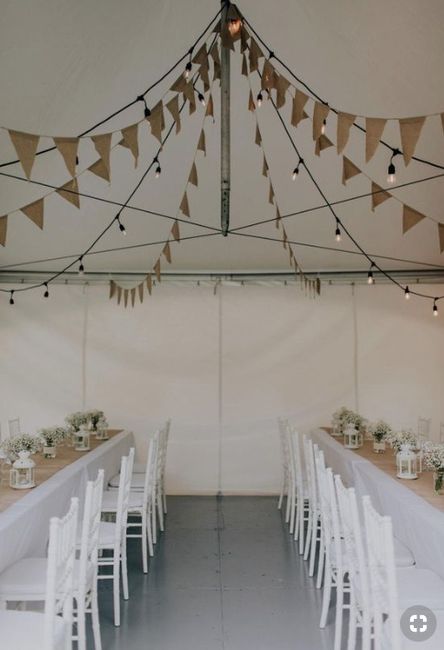 Tent Wedding Decor