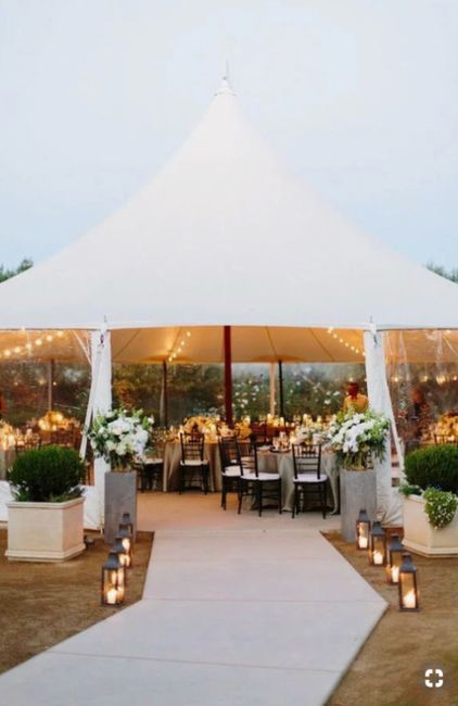 Tent Wedding Decor