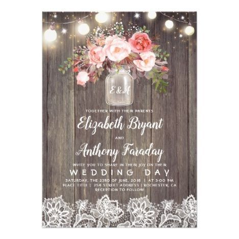 Country Chic Invites