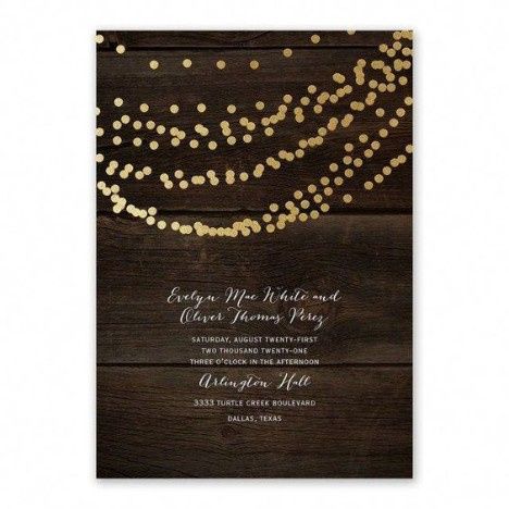 Country Chic Invites