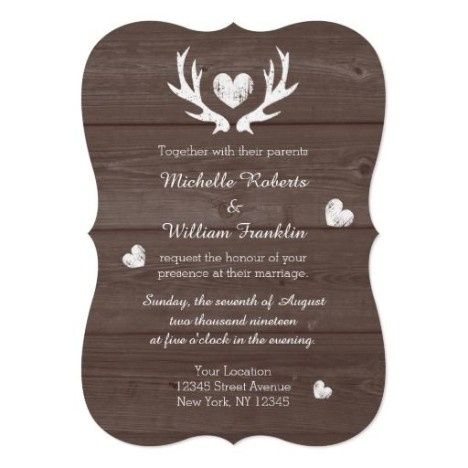 Country Chic Invites