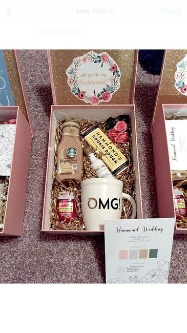diy Groom and Bridesmaid Gift Boxes... 2