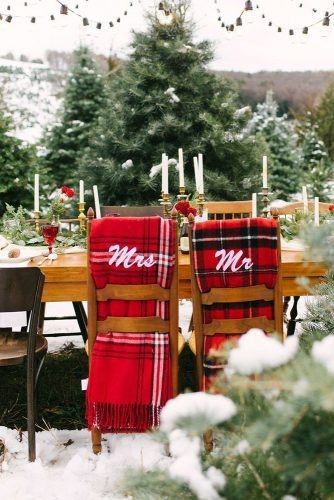 Winter Wedding Decor