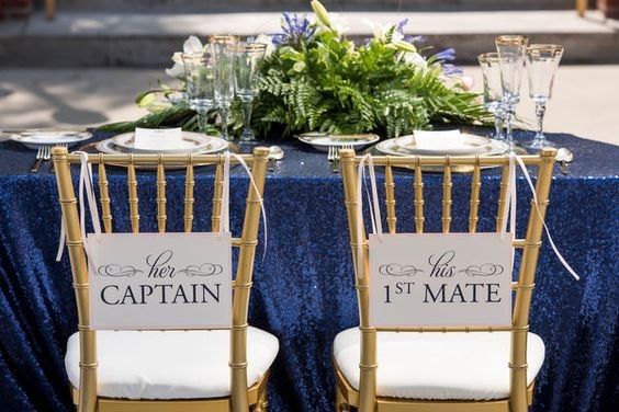 Mr and Mrs wedding table 13