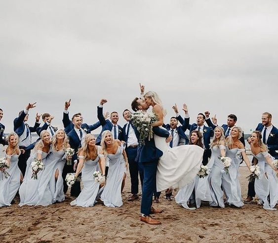 Blue and beach theme weddings! 5