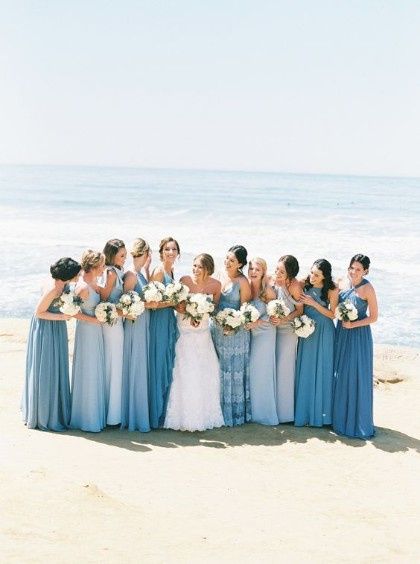 Blue and beach theme weddings! 7