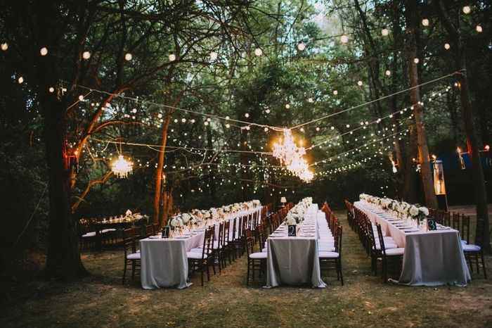 Outdoor ceremony or reception? 2